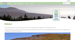 Desktop Screenshot of fundymodelforest.net